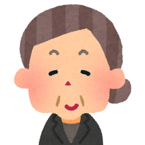 80代後半女性・M様ご家族 80代後半女性・M様ご家族